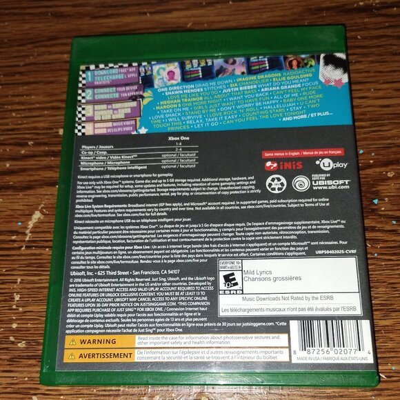 Just Sing (Microsoft Xbox One, 2016) - Picture 3 of 3